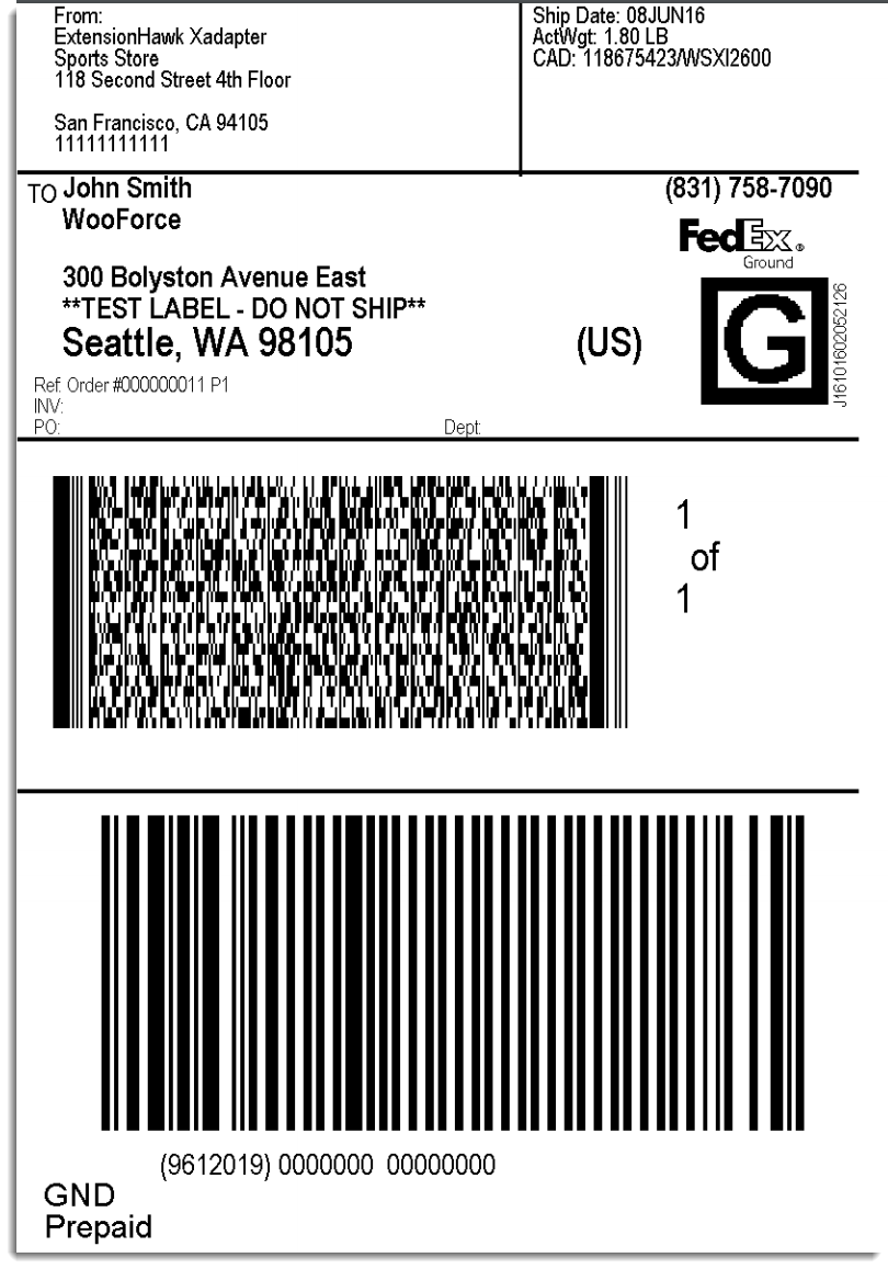 UPS Ground Shipping Label Label fake shipping labels ups usps fedex maker