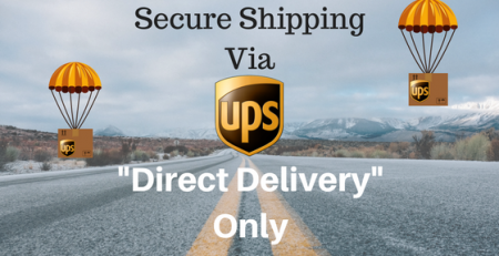 UPS Direct Delivery Only