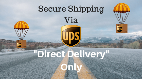 UPS Direct Delivery Only